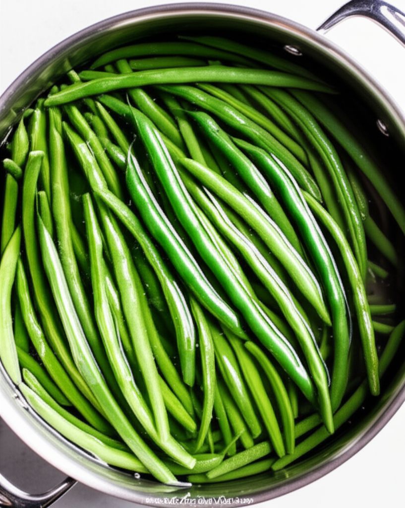 Snow on the Mountain Green Beans