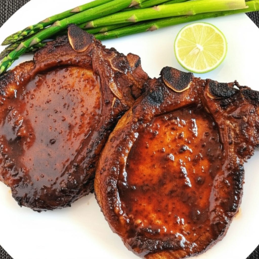 Southern Sweet Grilled Pork Chops