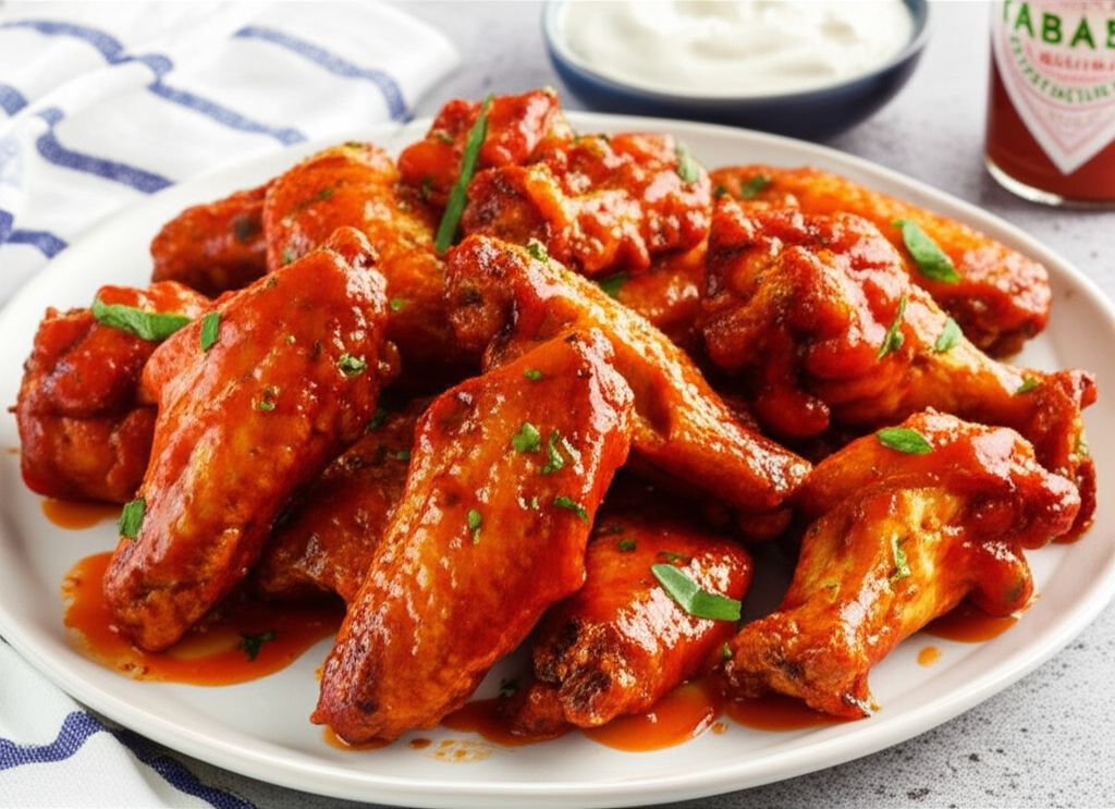 Spicy and Tangy Hot Wings