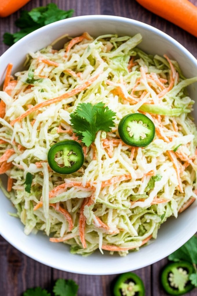 Spicy Jalapeño Coleslaw
