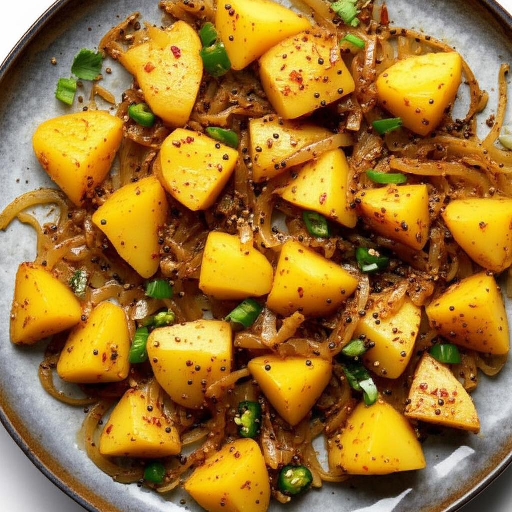 Spicy Slow Cooker Potatoes