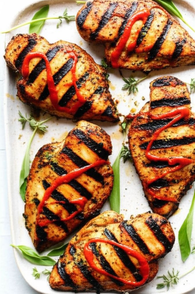 Spicy Tarragon Yogurt Chicken
