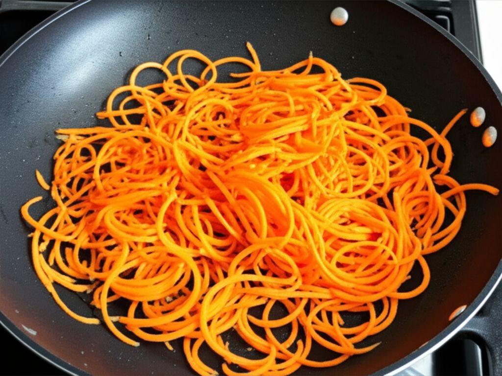 Spiralized Brown Butter Sage Sweet Potato
