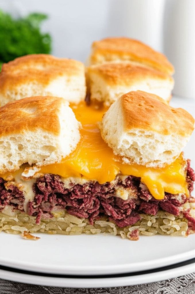 St. Paddy's Day Leftover Corned Beef Casserole