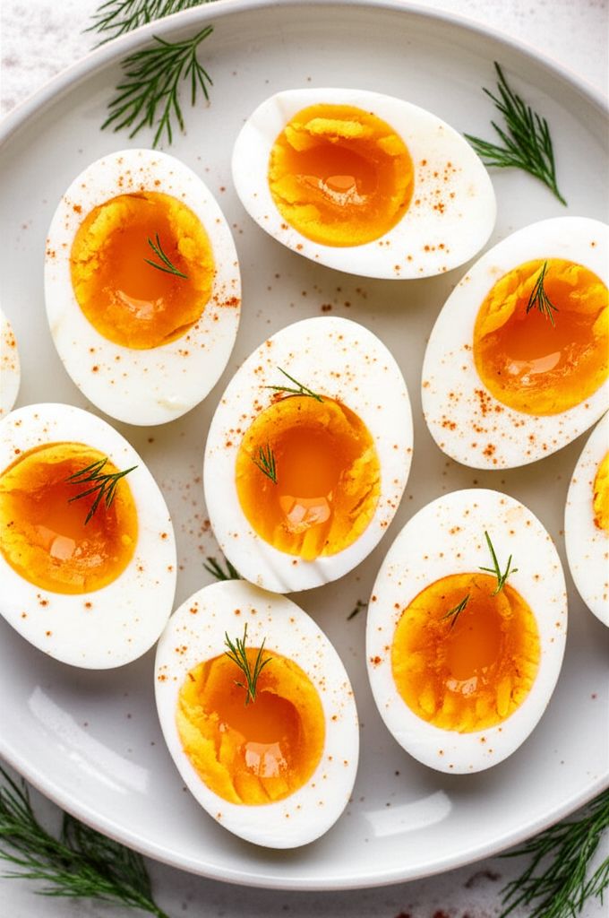 Steamed Hard-Boiled Eggs
