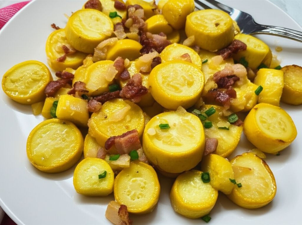 Stewed Yellow Summer Squash