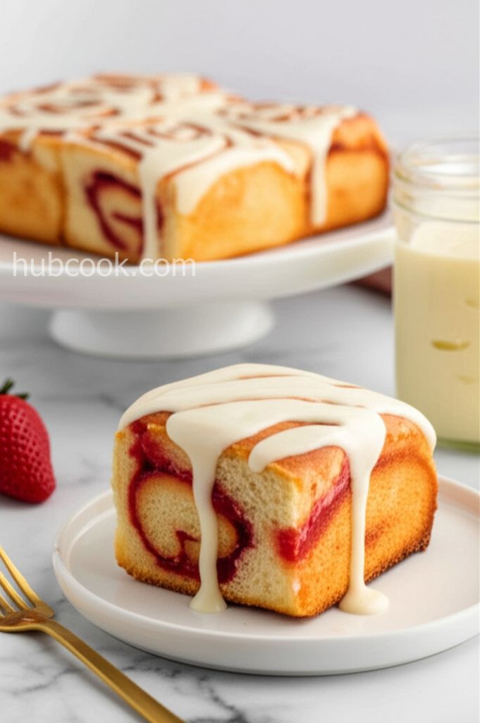 Strawberry Lemon Cheesecake Rolls