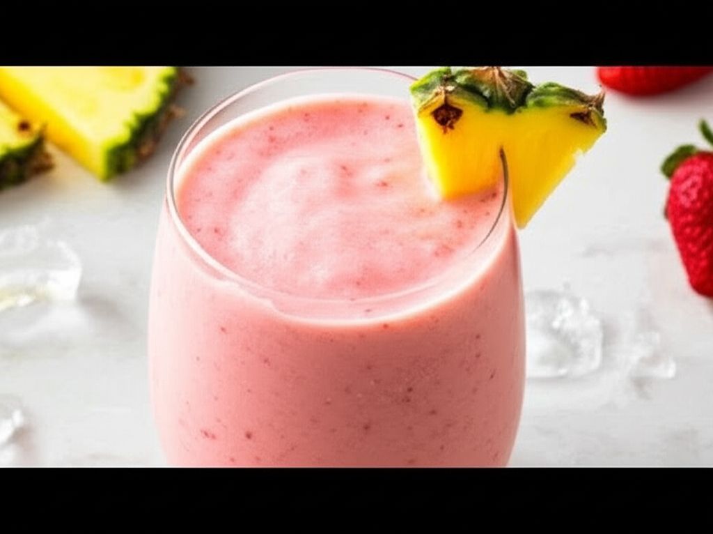 Strawberry-Pineapple Smoothie