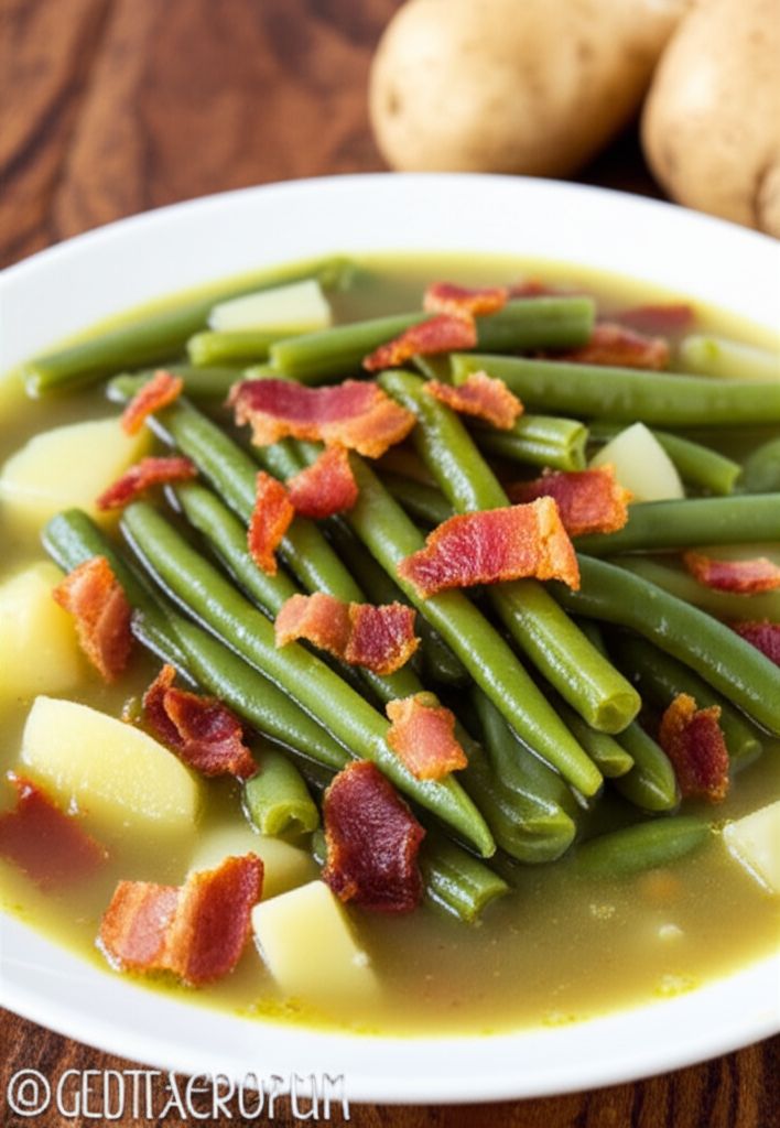 Sweet-Sour Green Bean Soup