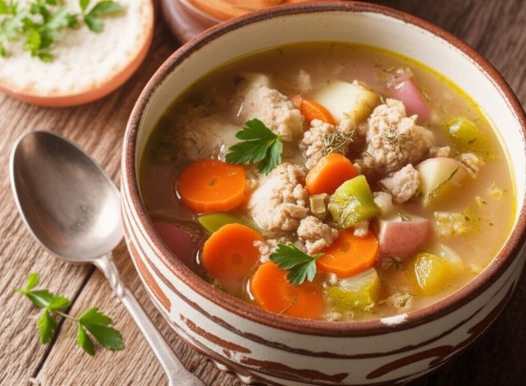 Tarragon-Turkey Soup
