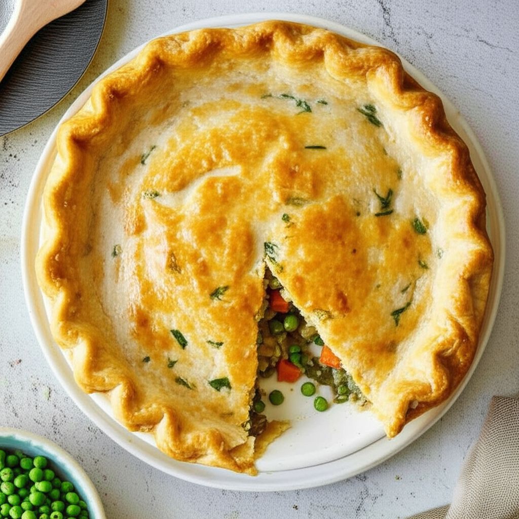 Tofu Vegetable Pot Pie