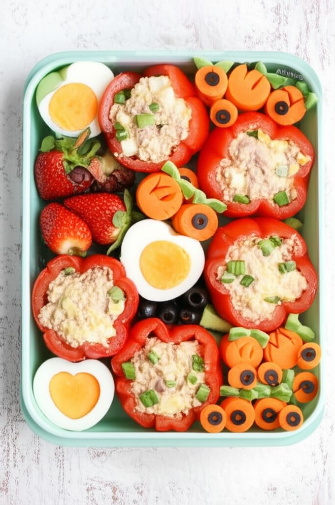 Tuna Egg Salad Bento Box