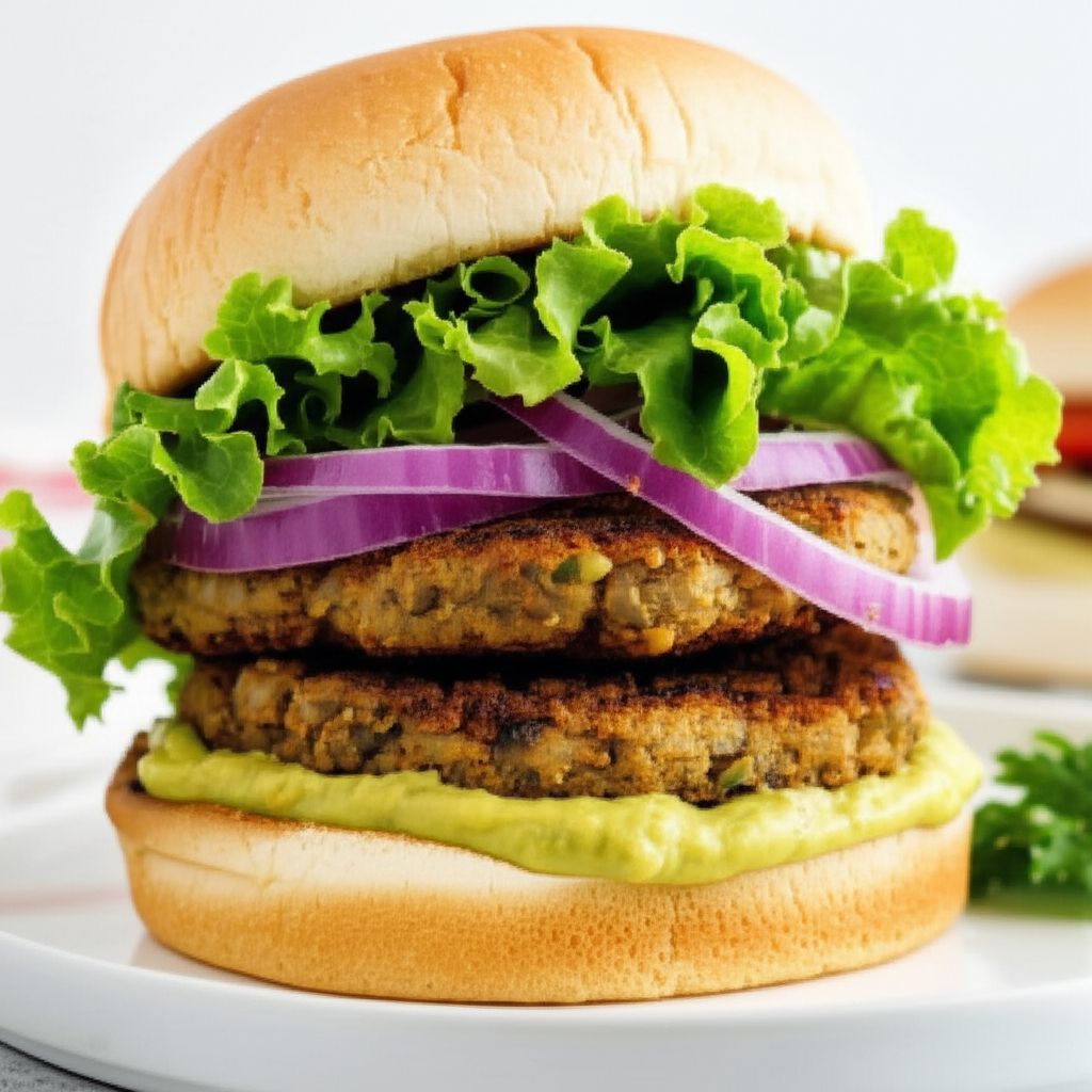 Vegan Black Bean Burgers with Oats