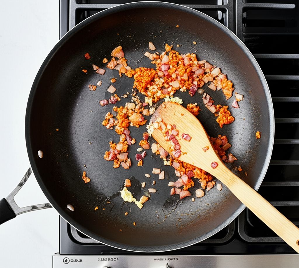 Vegan Korean Kimchi Fried Rice