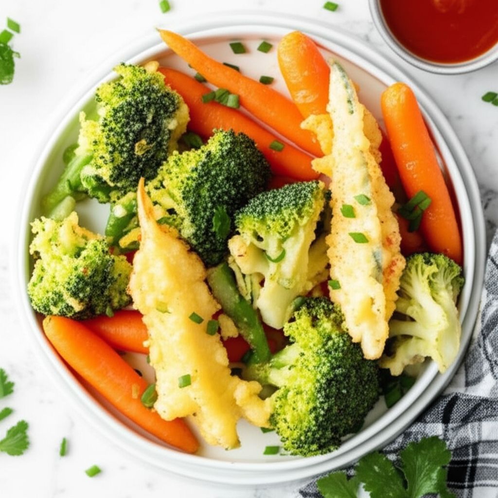 Vegan Tempura Veggies