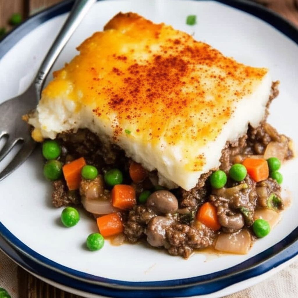Vegetarian Beef Shepherd's Pie