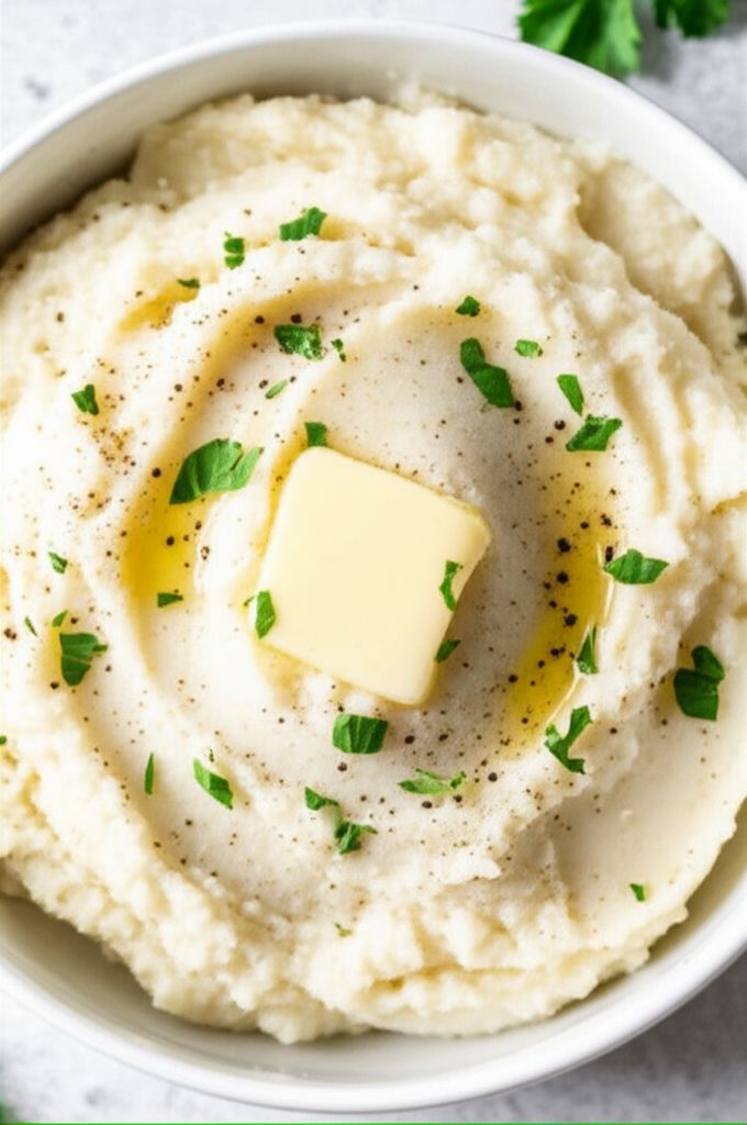 Whipped Cauliflower, Low-Carb