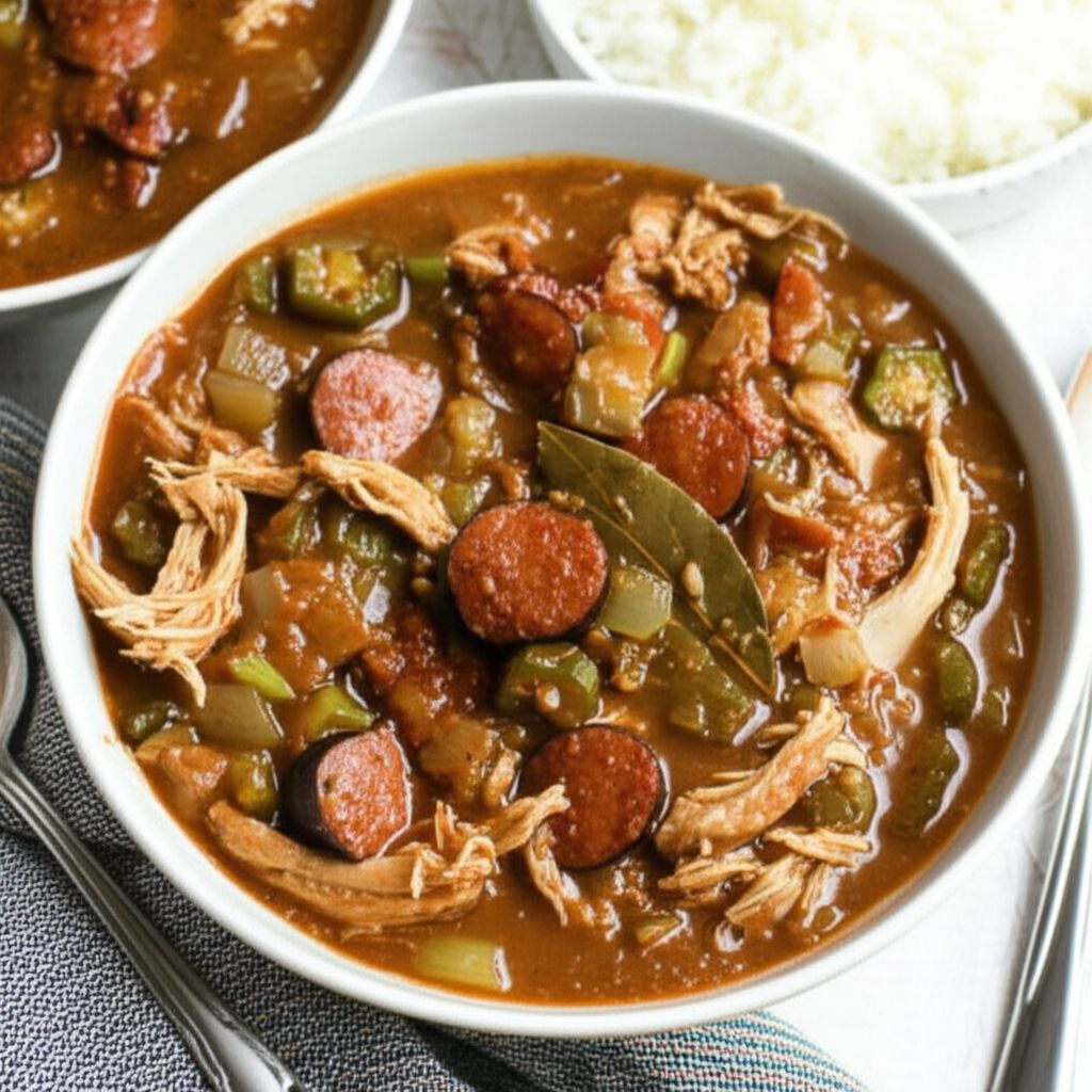 'Momma Made Em' Chicken and Sausage Gumbo