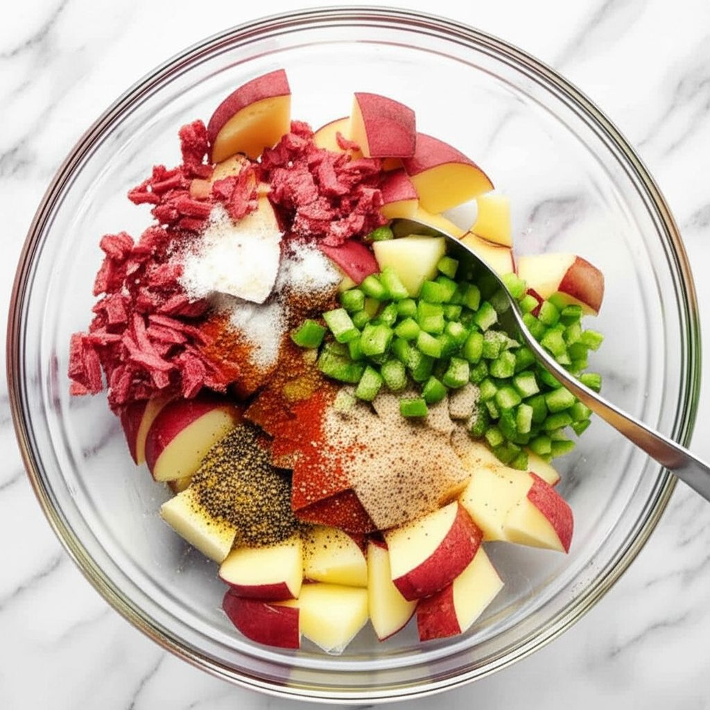 Air Fryer Corned Beef Hash