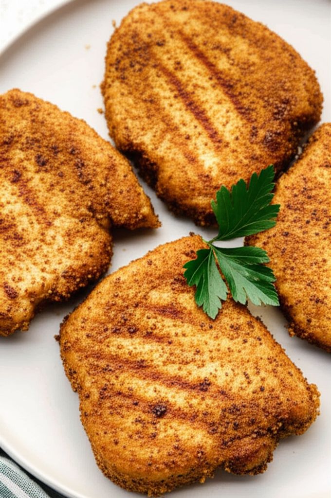 Air Fryer Ranch Pork Chops