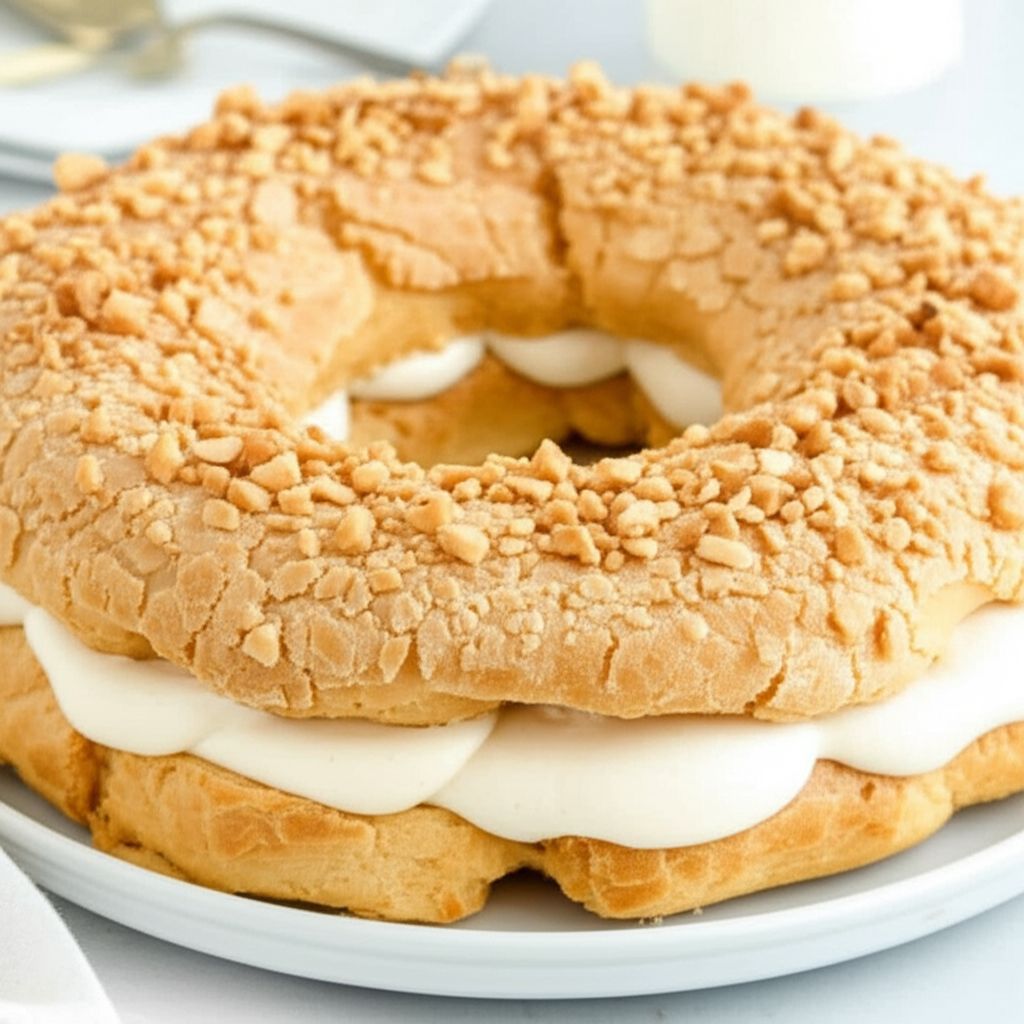 Almond Cream-Puff Ring