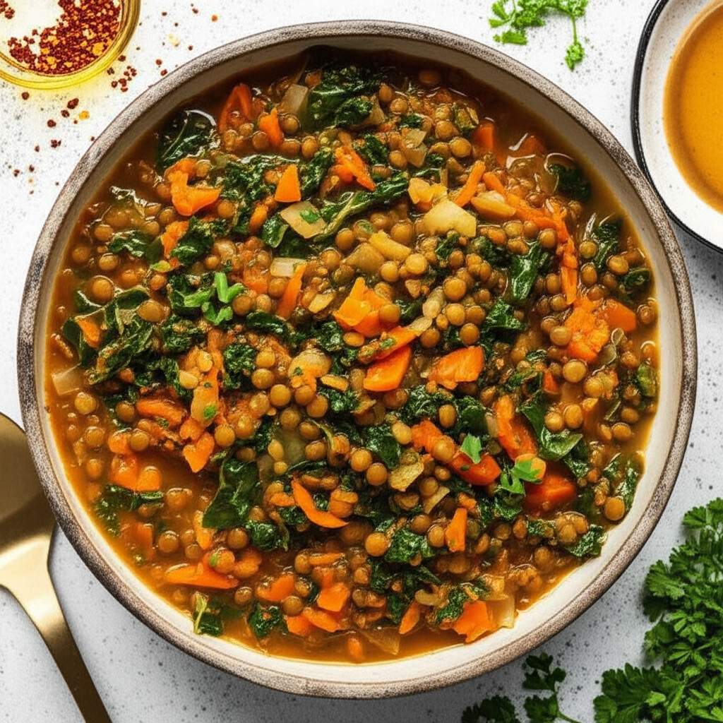 Amazing Lentils and Kale
