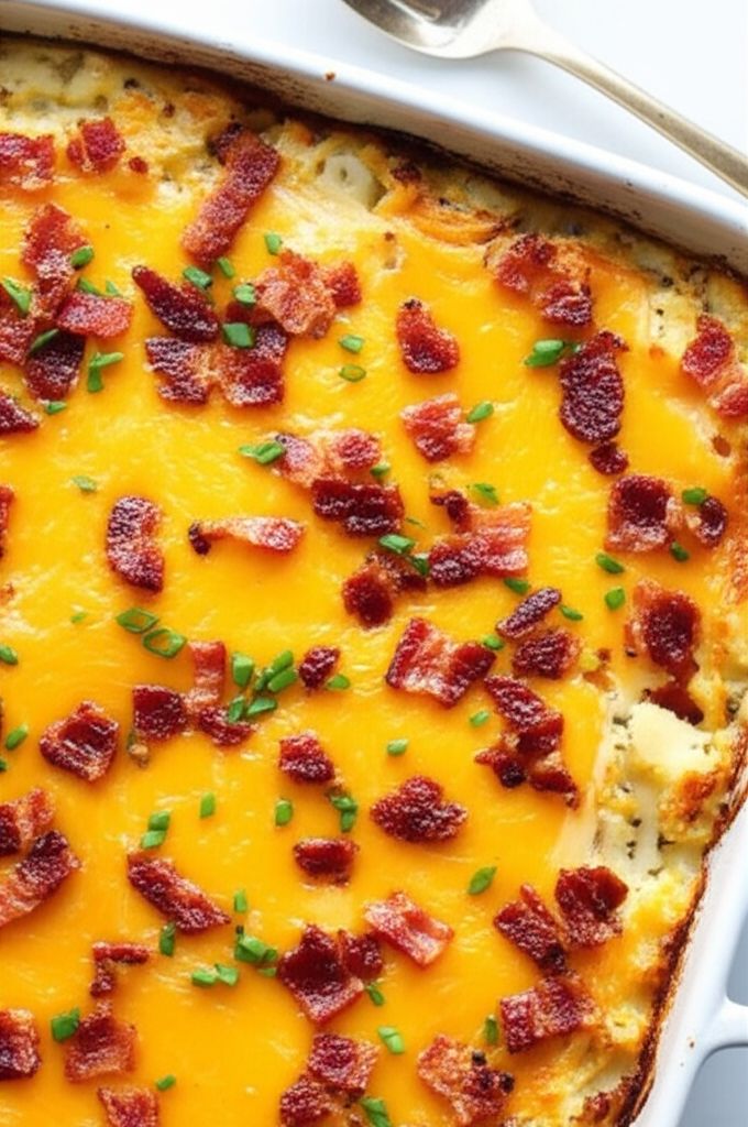 Amazing Twice-Baked Mashed Potato Casserole