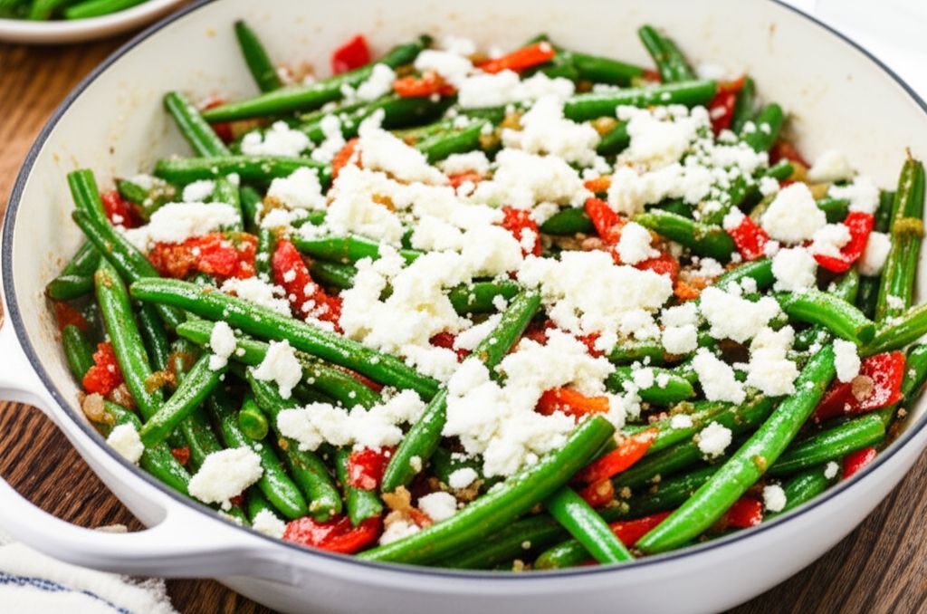 Arica's Green Beans and Feta
