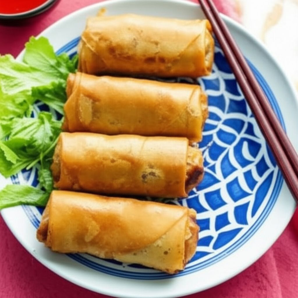 Authentic Vietnamese Spring Rolls (Nem Ran Hay Cha Gio)