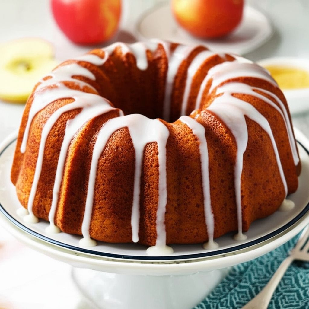 Autumn Apple Blender Cake
