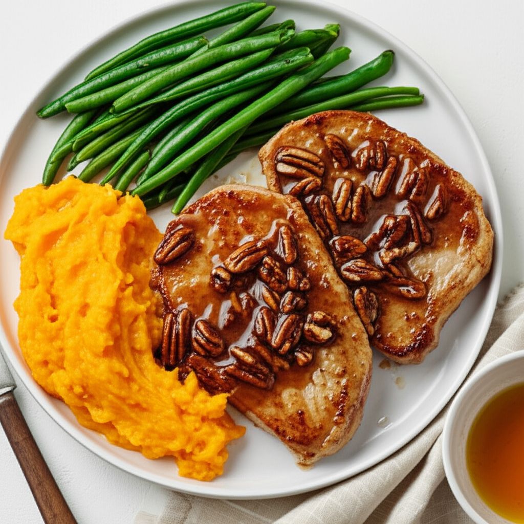 Awesome Honey Pecan Pork Chops