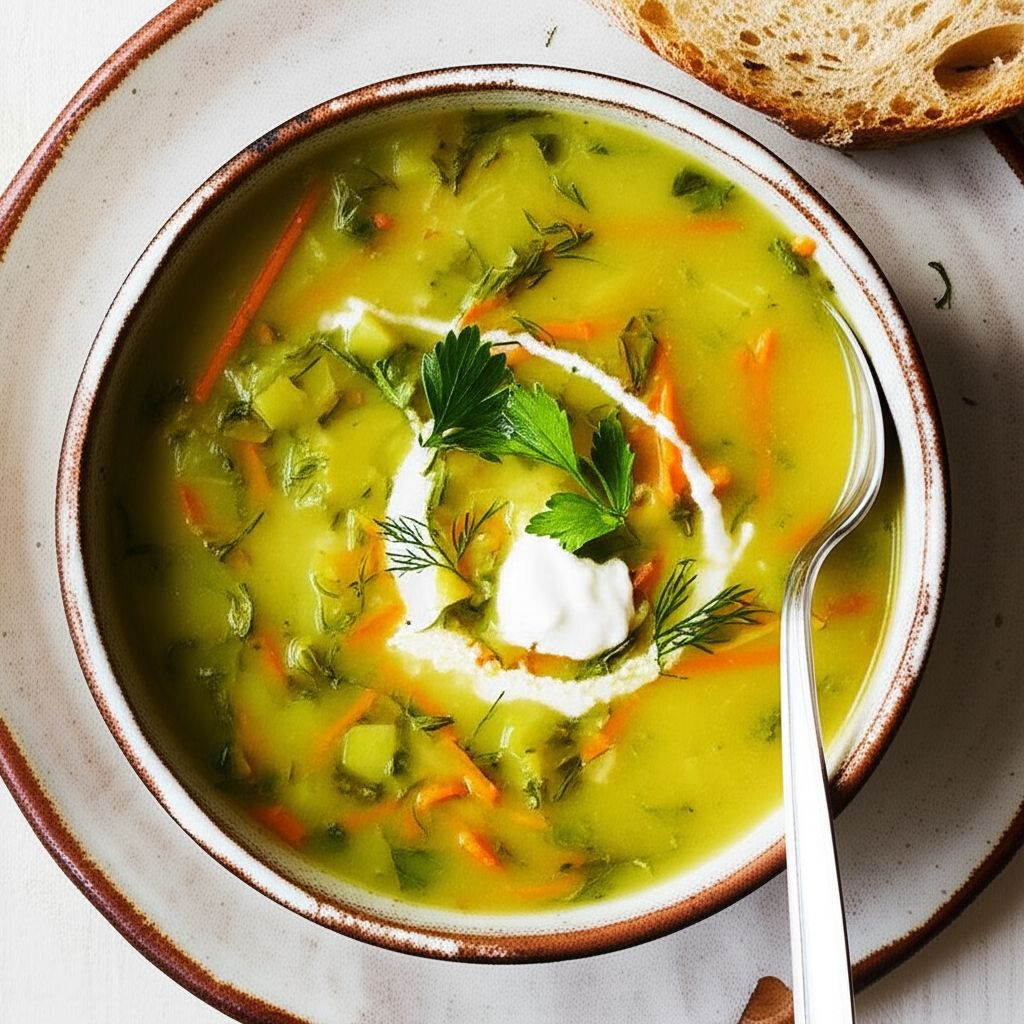 Baba's Best Sorrel Soup