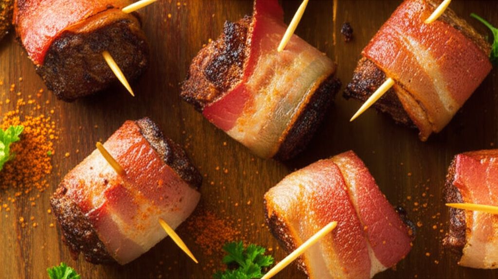 Bacon-Wrapped Steak Bites (Perfect for Campfires and Grilling!)