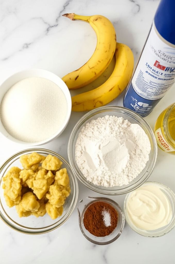 Baked Banana Doughnuts
