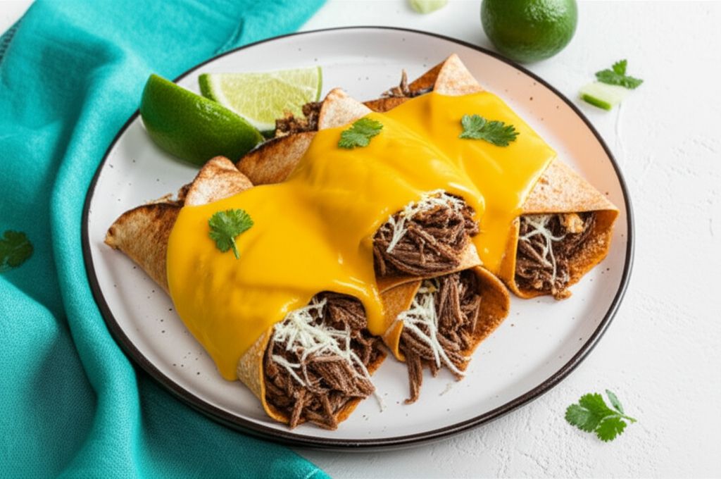 Beef Flautas