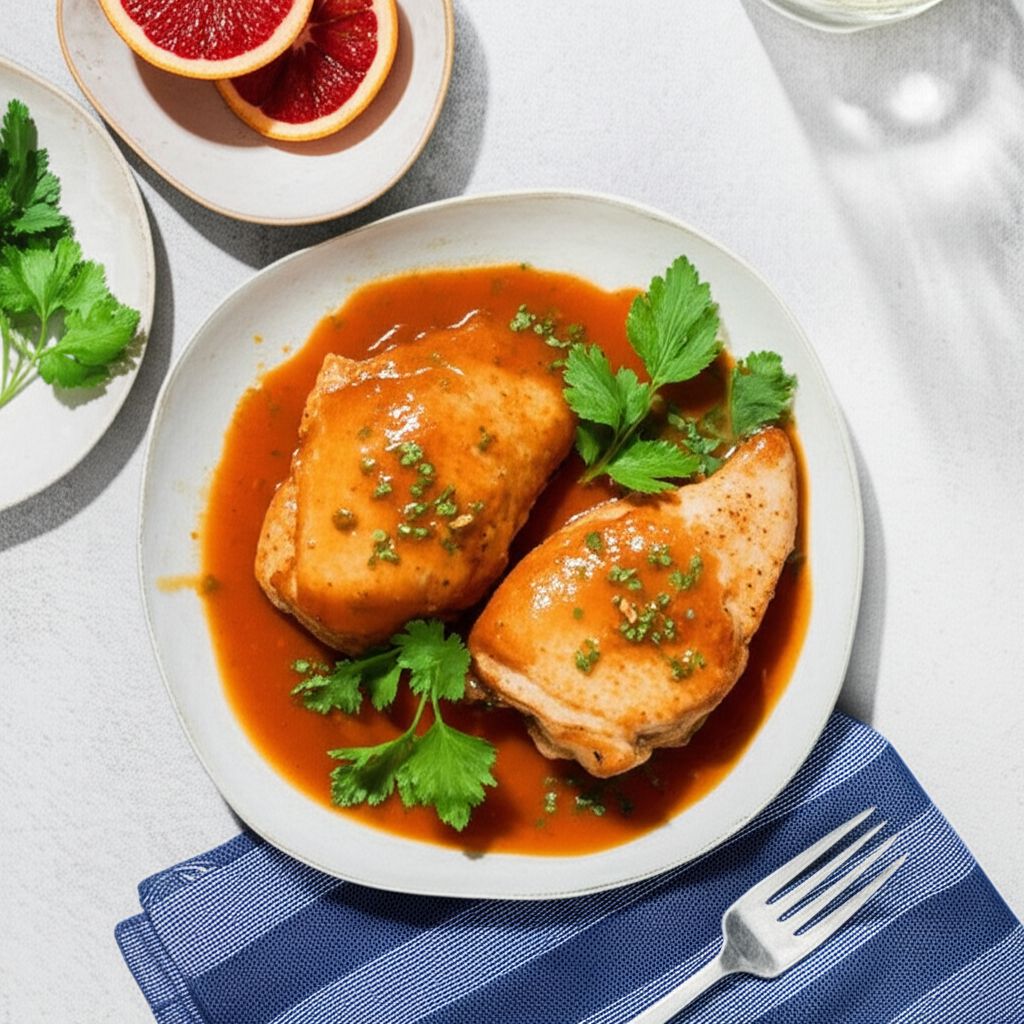Blood Orange Chicken
