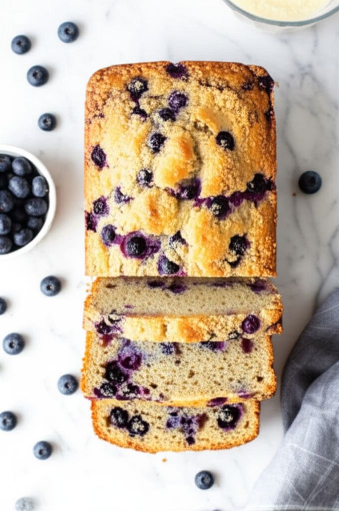 Blueberry Bread with Buttermilk