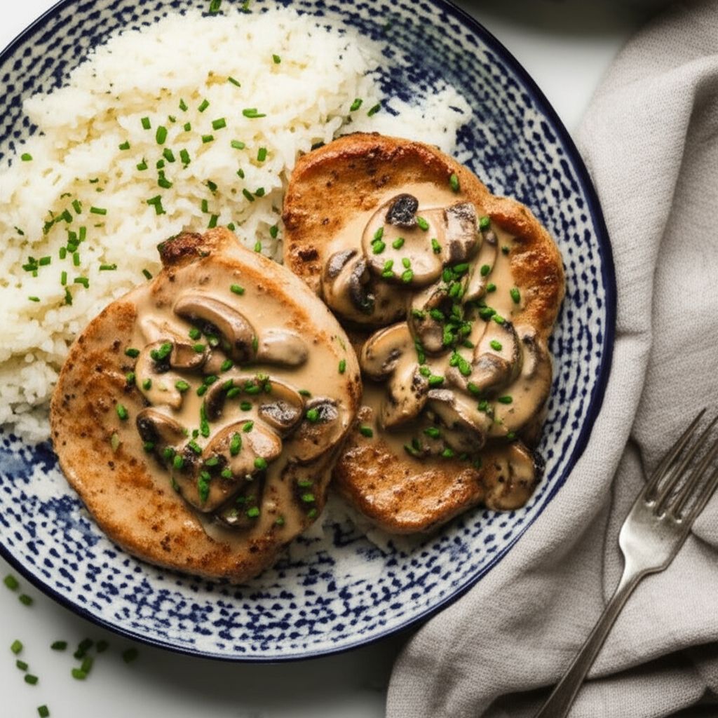 Boursin Pork Chops