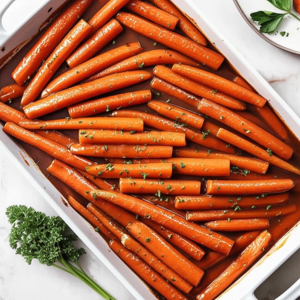 Brandy Glazed Carrots