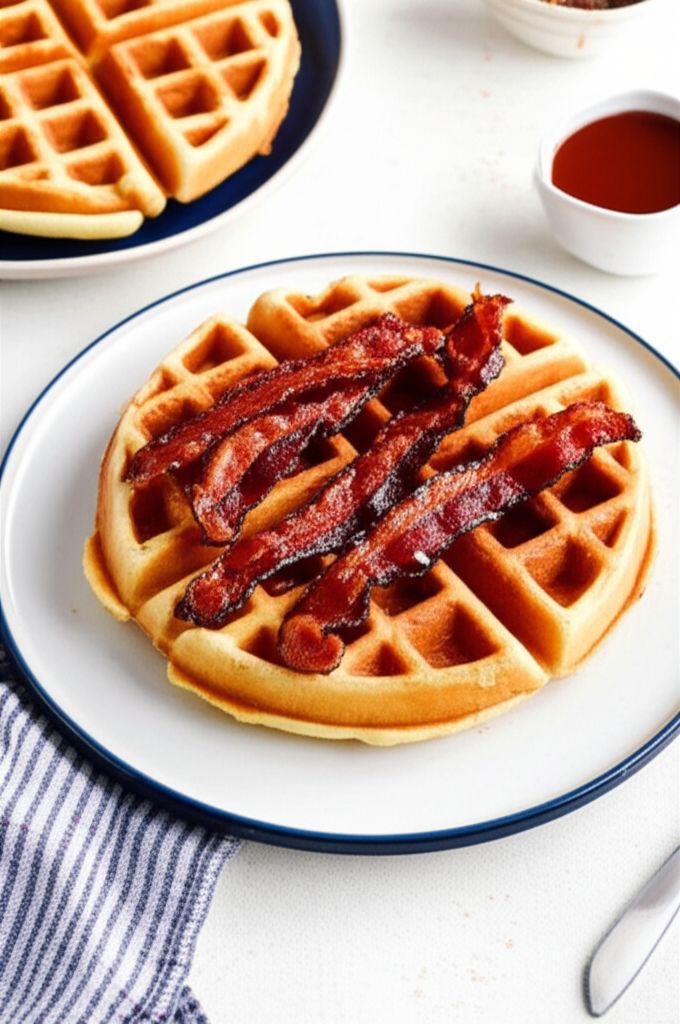 Brown Sugar Bacon Waffles
