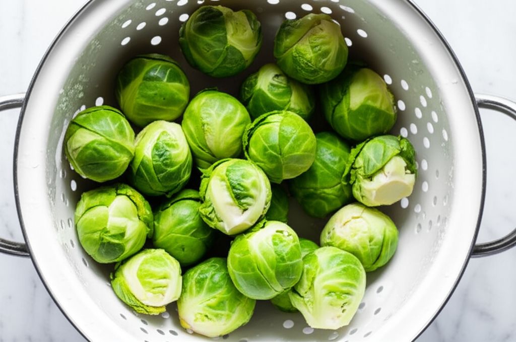 Brussels Sprouts with Mushrooms