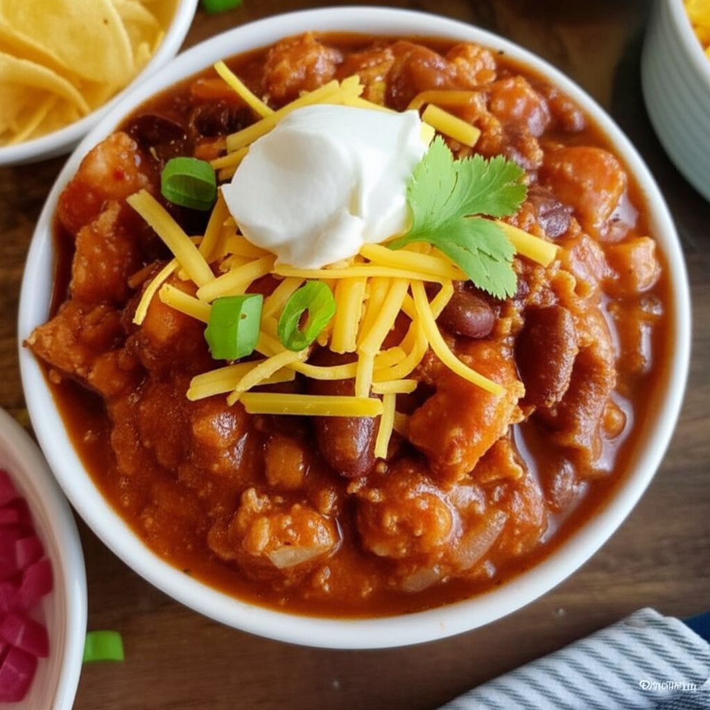 Buffalo Chicken Chili