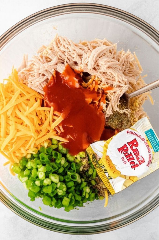 Buffalo Chicken Dipping Balls