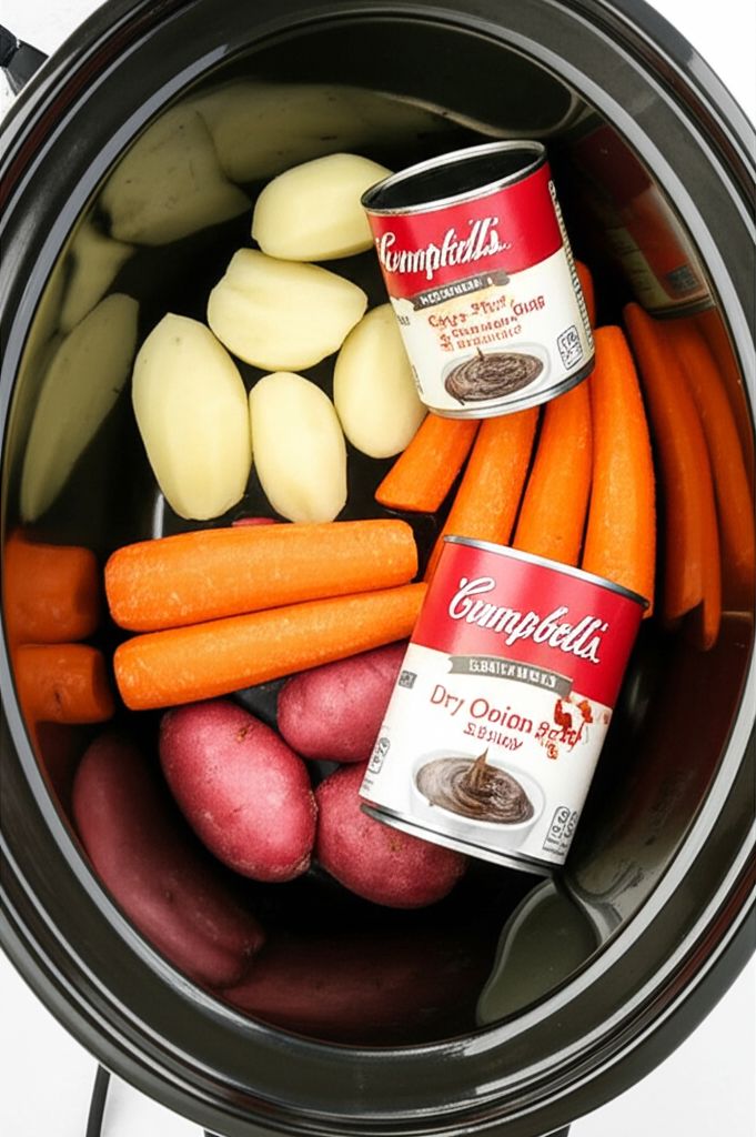 Campbell's Slow Cooker Savory Pot Roast