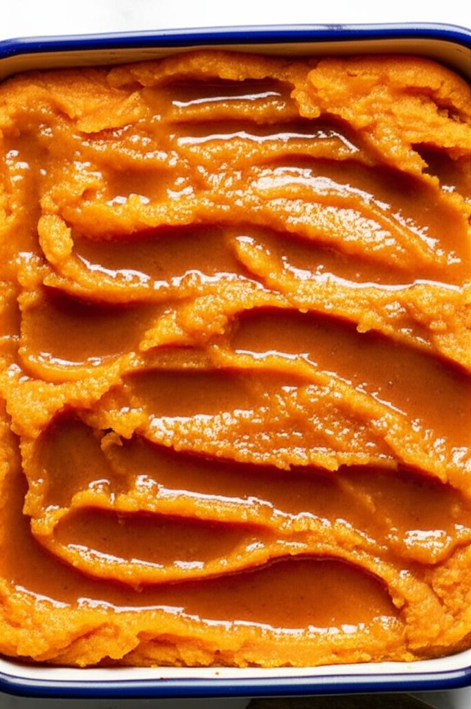 Candied Sweet Potatoes with Maple Syrup