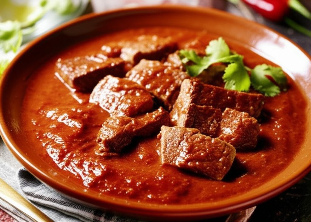 Carne con Chile Rojo