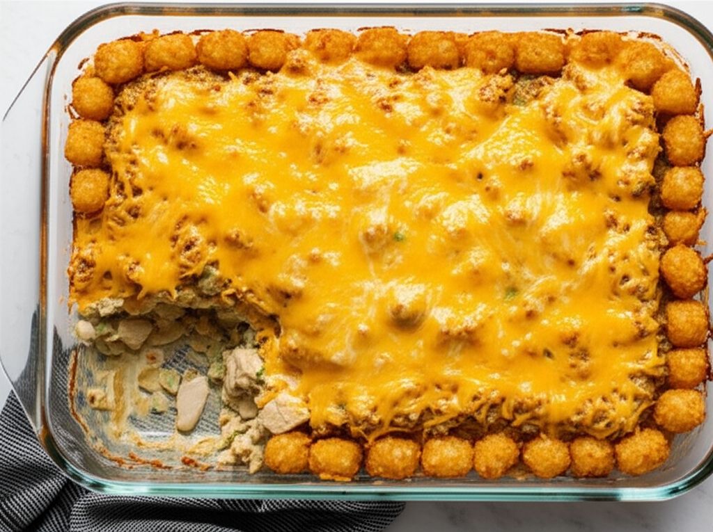 Carolyn's Chicken Tater Tot Casserole