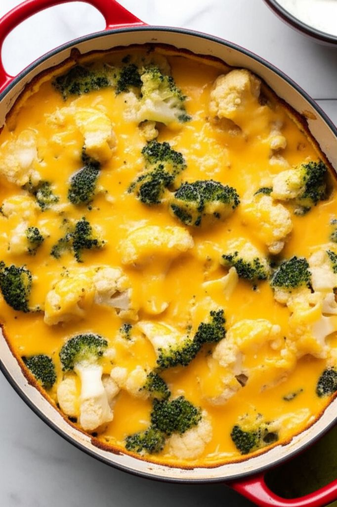 Cauliflower with Cheese Sauce