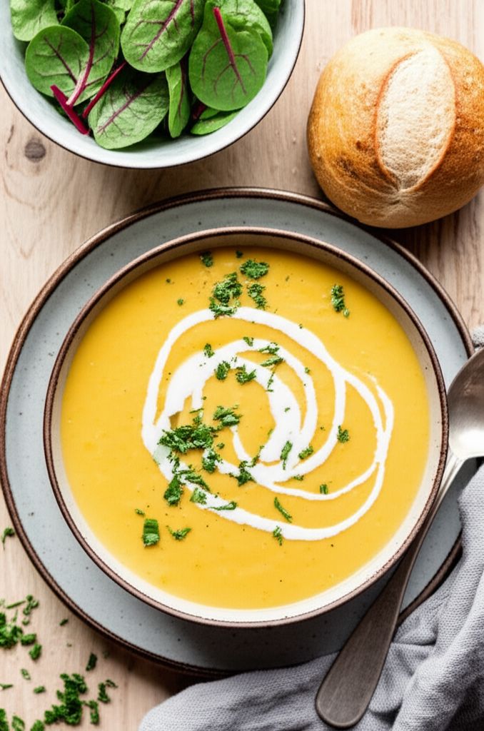 Cauliflower-Cheese Soup
