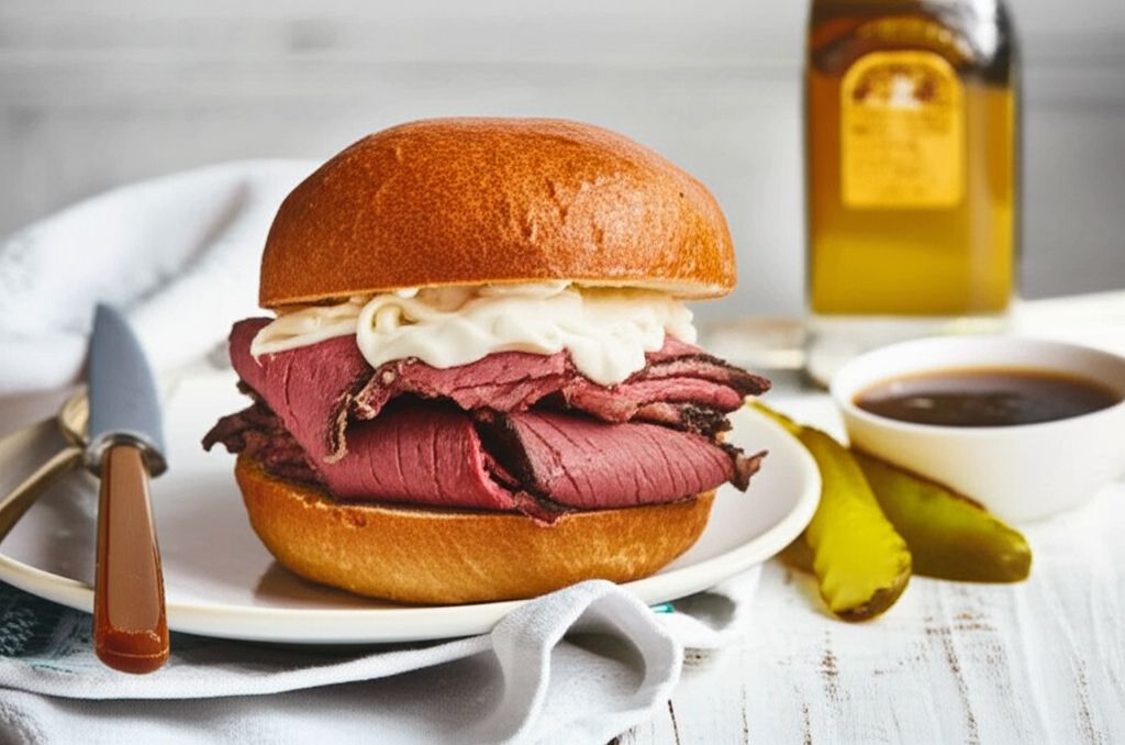 Chef John's Beef on Weck Sandwiches